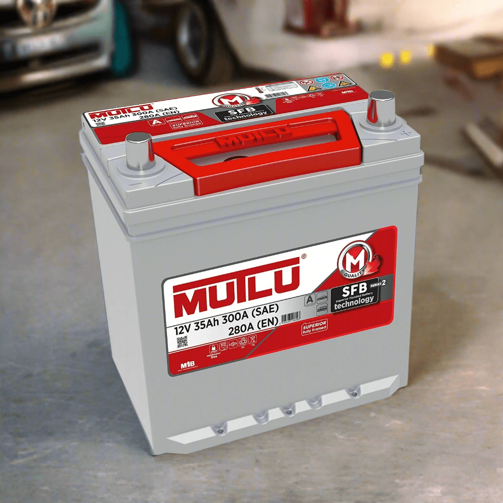 Mutlu 9 Plate Car Battery 35AH Auto Supply Master