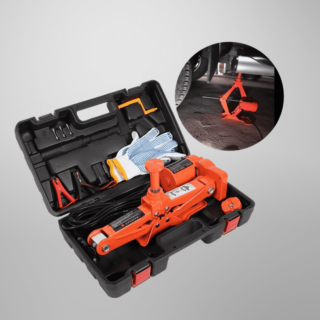 Portable Automotive 3 Tons 12V Electric Car Jack Lifting - 42cm Auto SupplyMaster