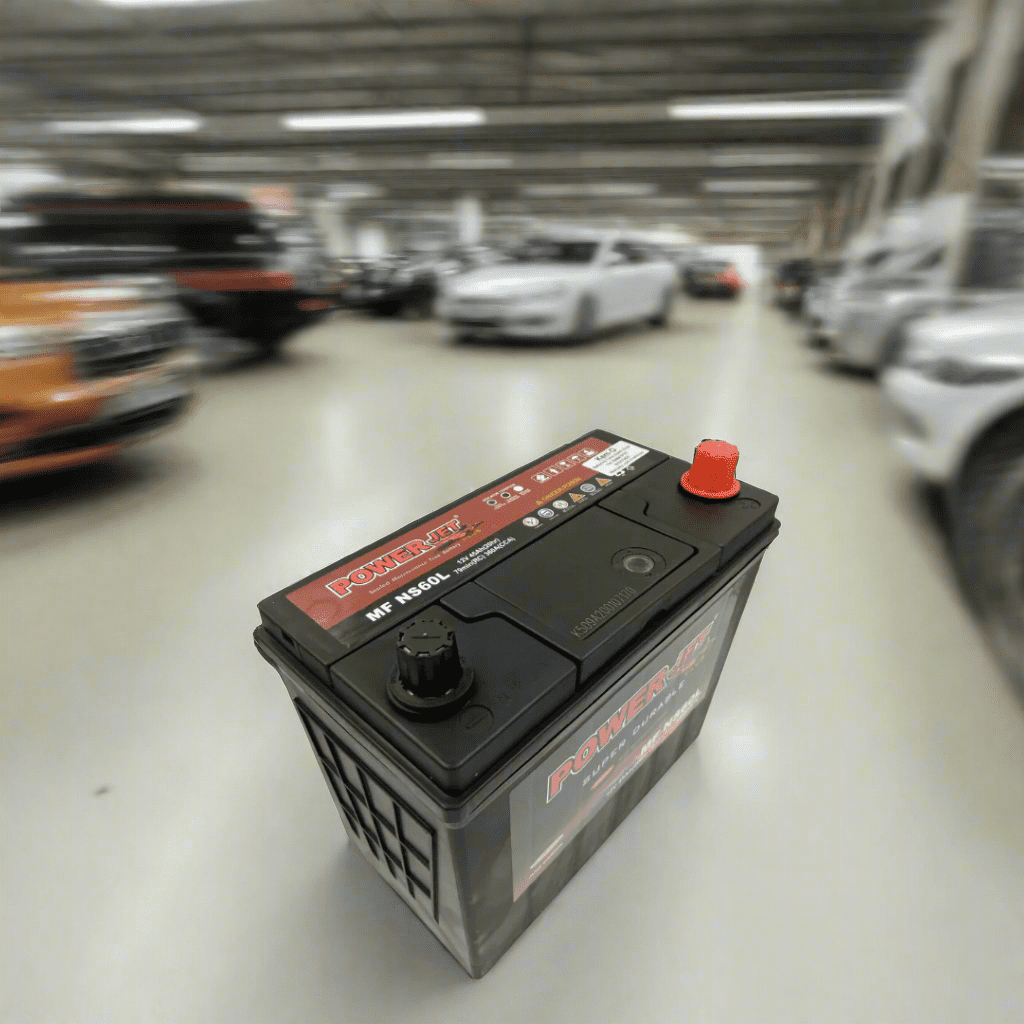 Powerjet 13 Plates 12V Car Battery 45Ah - NS60L Auto SupplyMaster