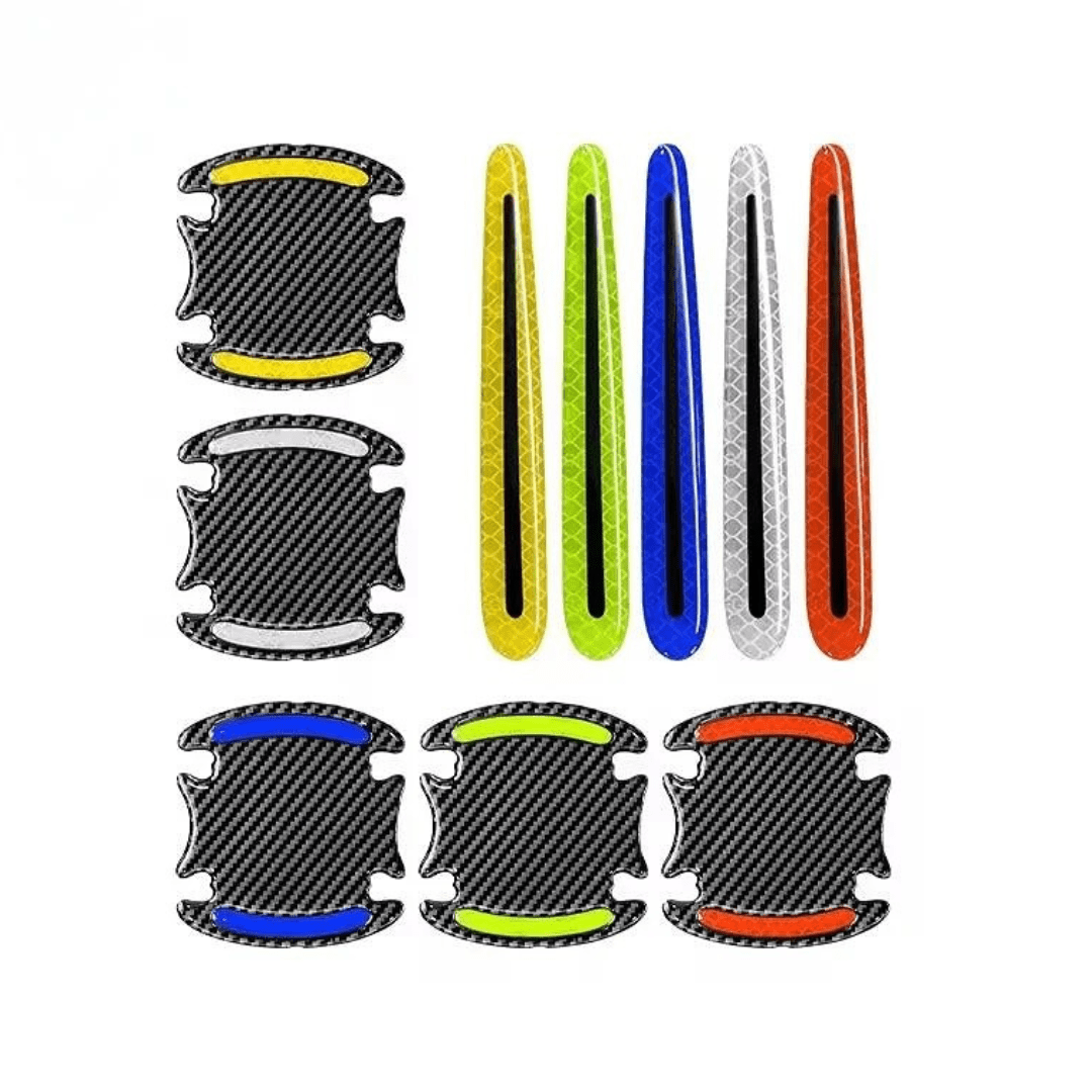 Reflective And Decorative Door Handle Anti Scratch Stickers Auto SupplyMaster