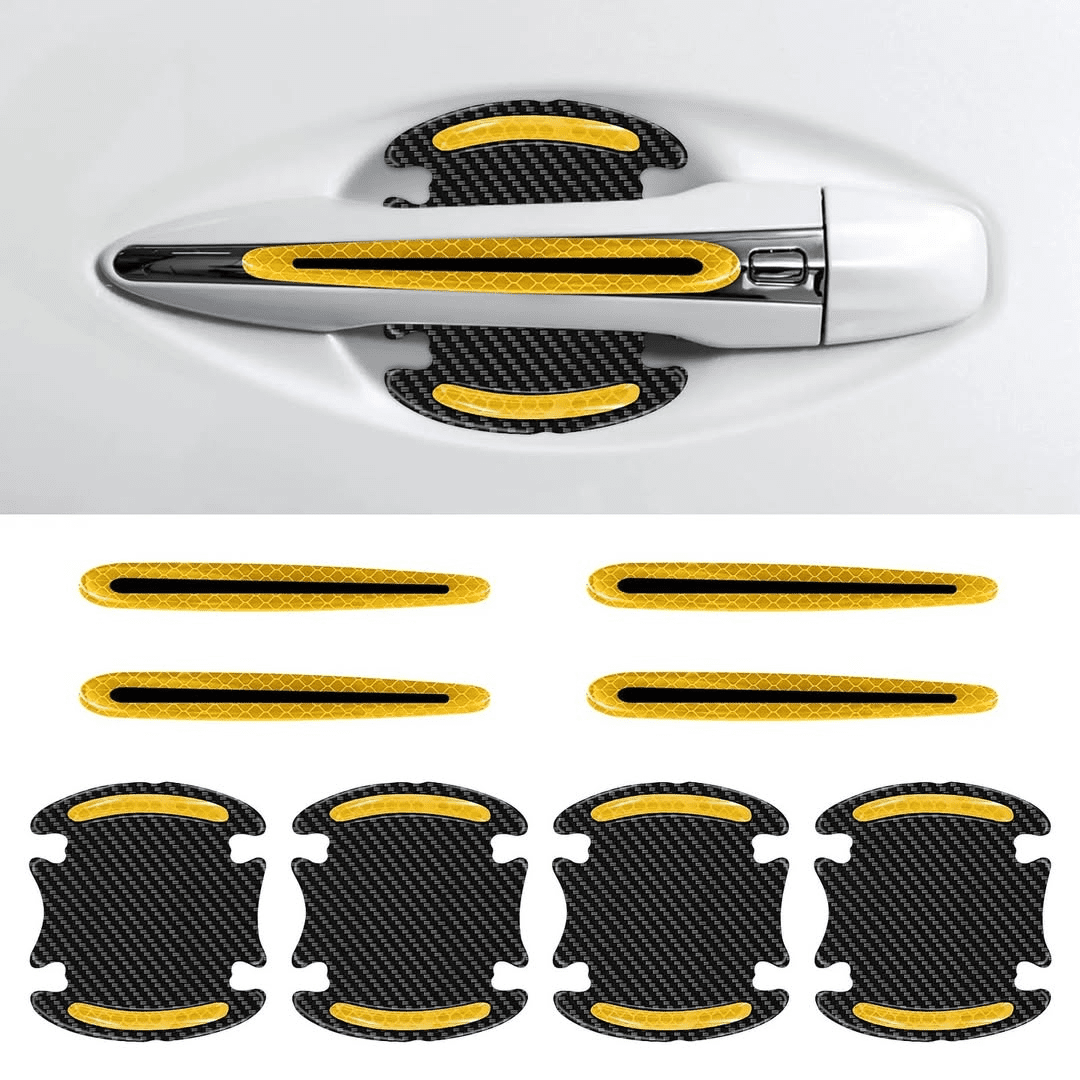 Reflective And Decorative Door Handle Anti Scratch Stickers Auto SupplyMaster