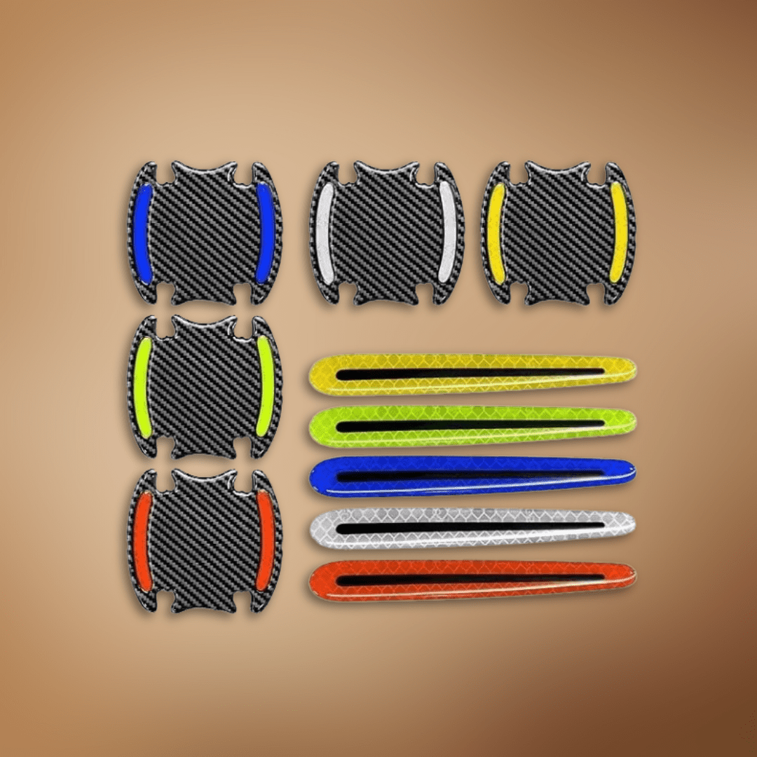 Reflective And Decorative Door Handle Anti Scratch Stickers Auto SupplyMaster