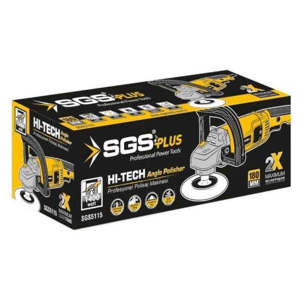 SGS Angle polisher 1400W - SGS5115 Auto Supply Master