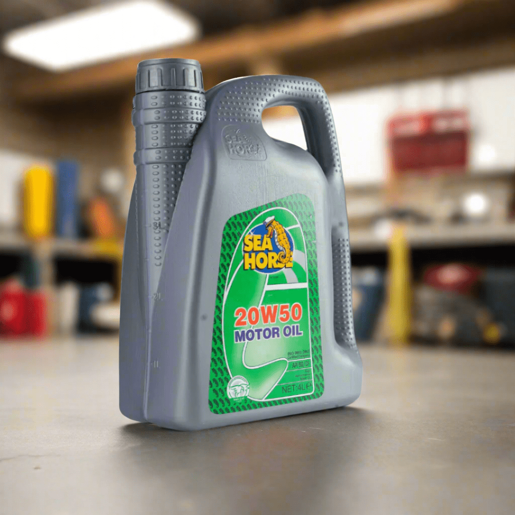 Sea Horse Petrol Engine Oil 4L - 20W-50 Auto Supply Master