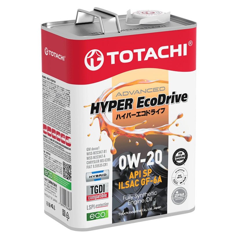 Totachi Engine Oil Hyper Ecodrive 0W-20 - 1L & 4L Auto Supply Master