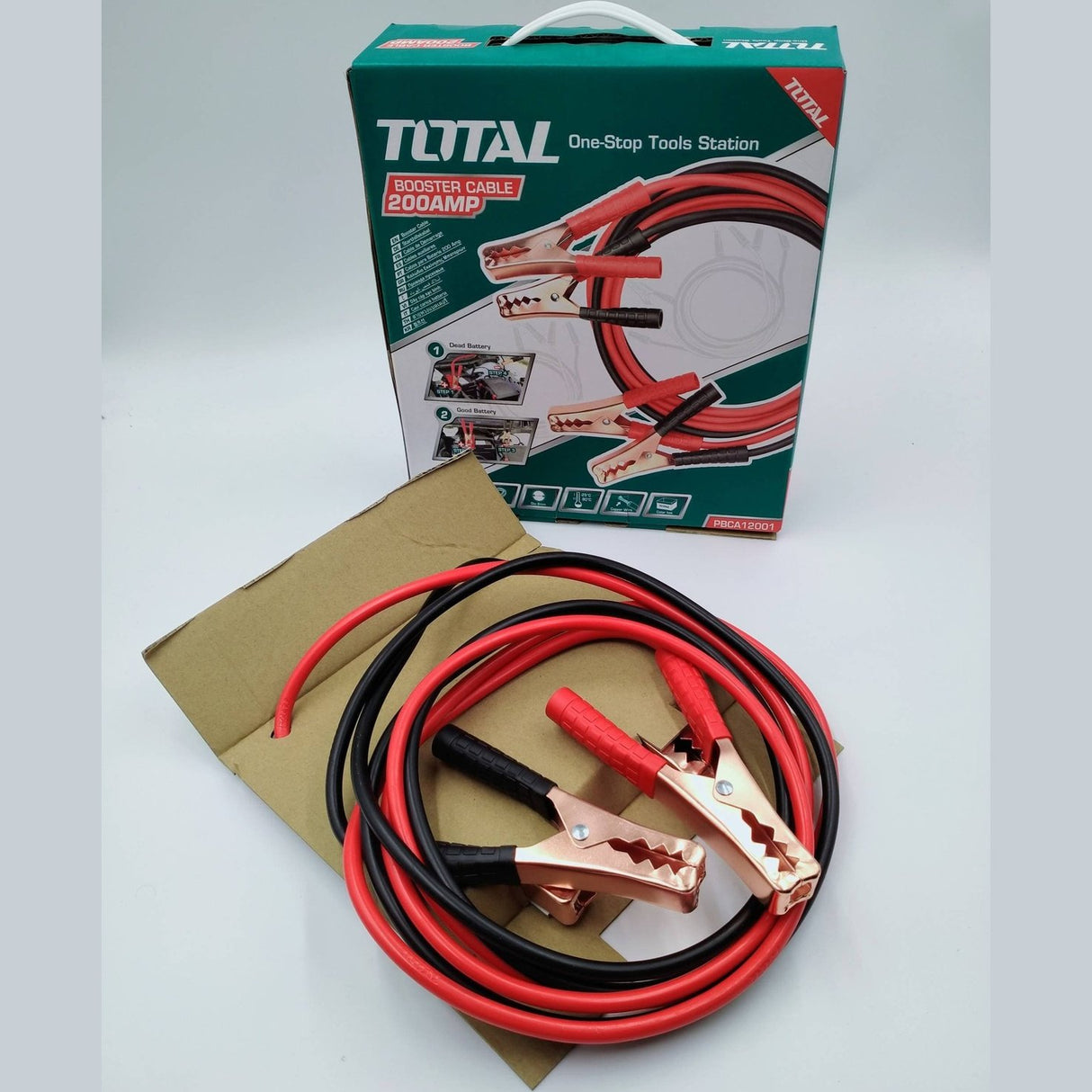 Total Booster cable 200AMP - PBCA12001 Auto Supply Master