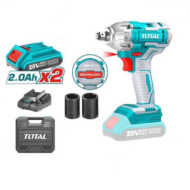 Total Lithium-Ion Cordless Impact Wrench - TIWLI2038 Auto Supply Master