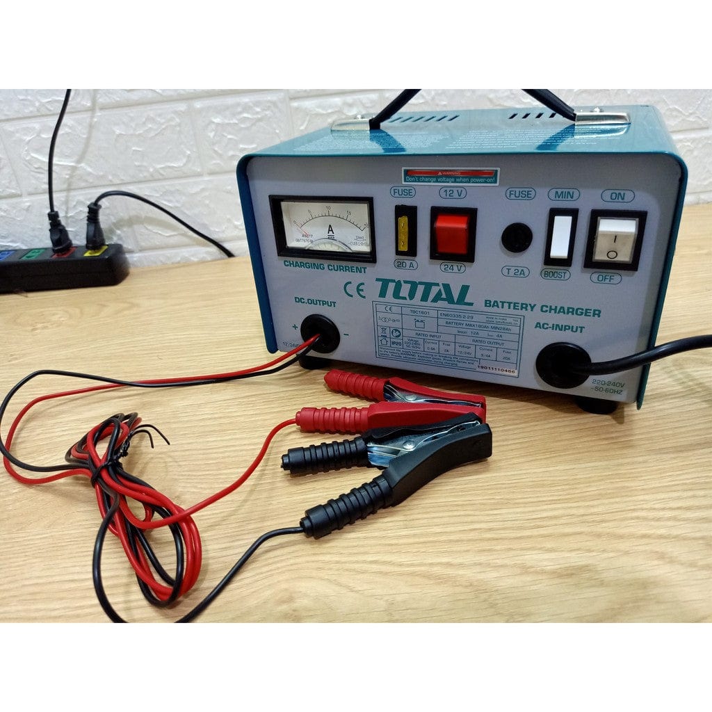 Total Portable Battery Charger 12/24V - TBC1601 Auto Supply Master