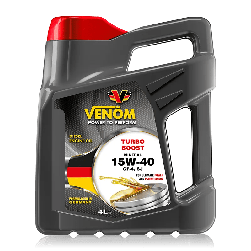 Venom Turbo Boost Mineral Engine Oil 208L - SAE 15W-40 Auto Supply Master