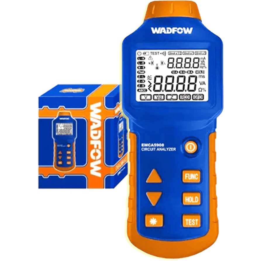 Wadfow RCD/LOOP Circuit Analyzer Tester - WDM9502 Auto Supply Master