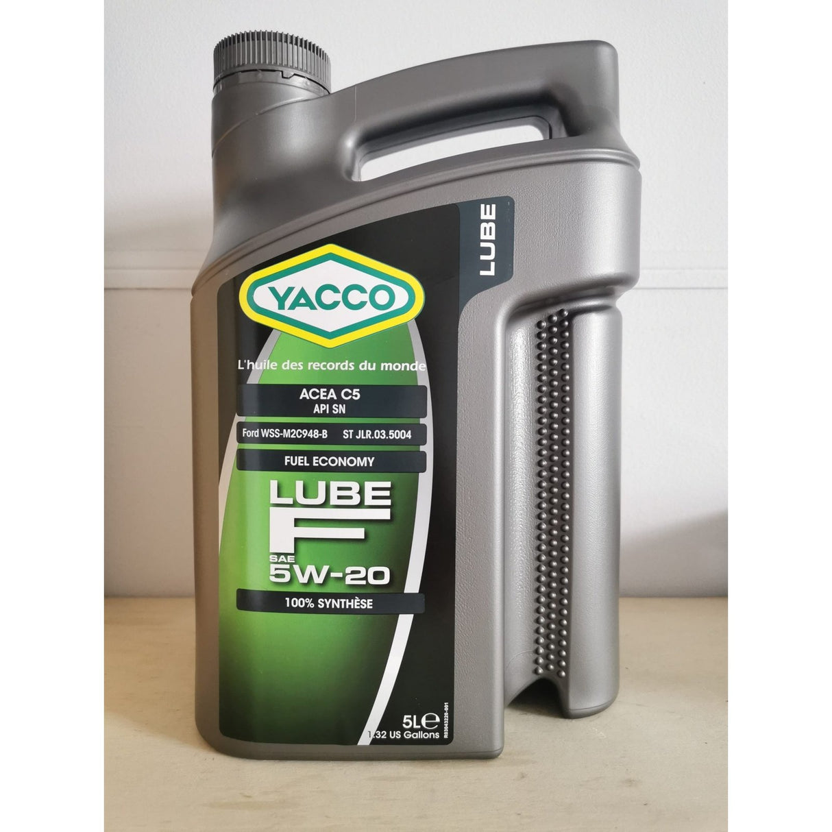 Yacco 100% Synthetic Engine Oil 1L/5L - LUBE F SAE 5W20 Auto Supply Master
