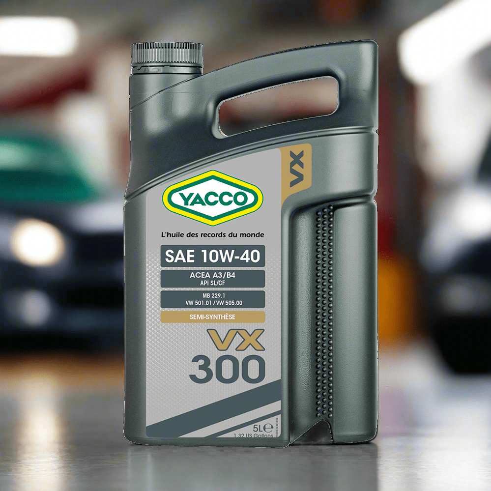 Yacco VX Semi Synthetic Engine Oil 1L/5L/208L - VX 300 SAE 10W40 Auto Supply Master