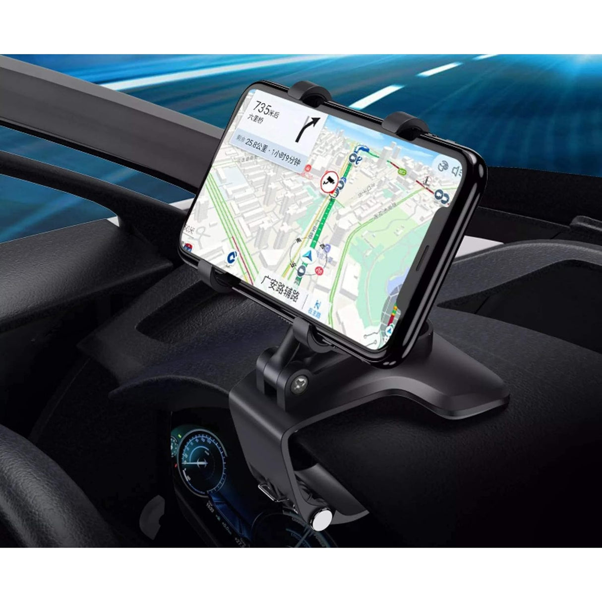 Yesido Universal Multifunctional Car Dashboard Phone Mount Holder with 900° Rotation - C101 Auto Supply Master