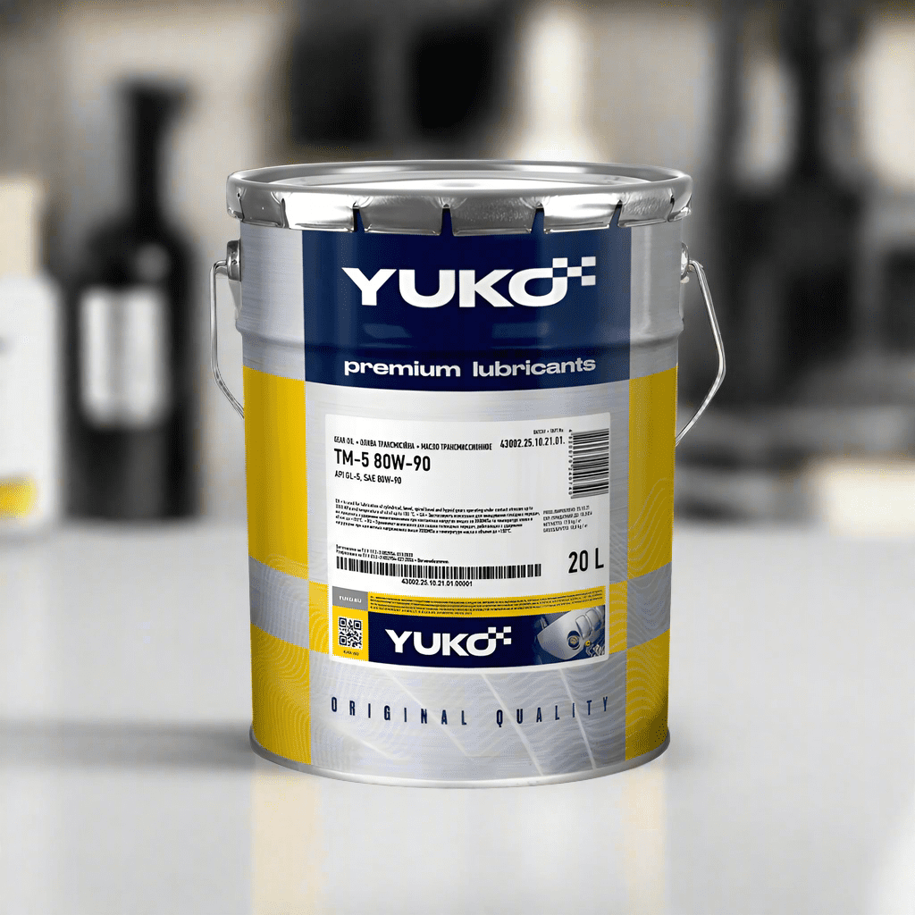 Yuko Transmition Oil TM-5 80W90 API GL-5 Jerry Can - 20L Auto SupplyMaster