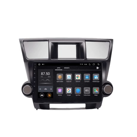 9" CarPlay Auto Head Unit Car Stereo For Toyota Highlander 2008 Auto SupplyMaster