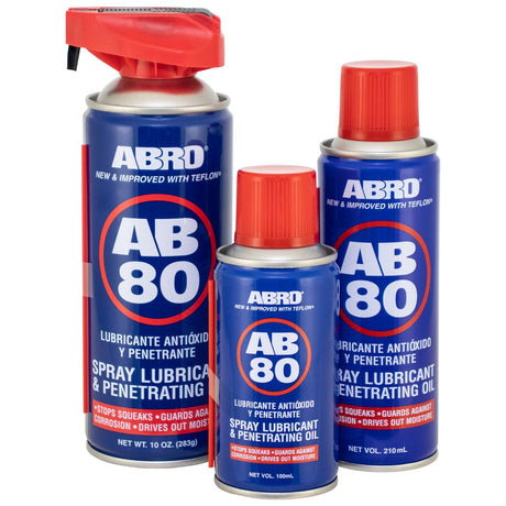 Abro Spray Lubricant 210ml/400ml - AB-80-AM210 Auto SupplyMaster