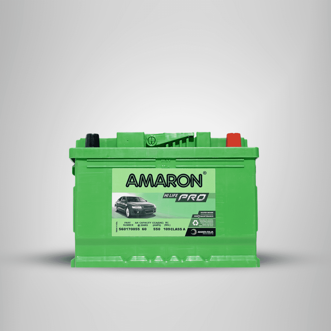 Amaron 13 Plate Hi-Life Pro Car Battery 60AH - DIN60 / 560170055 Auto SupplyMaster