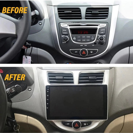 Android Auto Head Unit Car Stereo For Hyundai Accent 2012-2018 Auto SupplyMaster