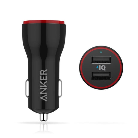 Anker PowerDrive 2 USB Port Car Charger 24W - A2310H11 Auto Supply Master