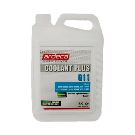 Ardeca Coolant-Plus Antifreeze and Coolant 5L - G11 Blue Auto Supply Master