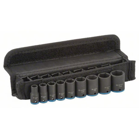 Bosch 9 Pieces 25mm Deep Impact Socket Set - 2608551096 Auto Supply Master