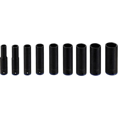 Bosch 9 Pieces 50mm Deep Impact Socket Set - 2608551097 Auto Supply Master