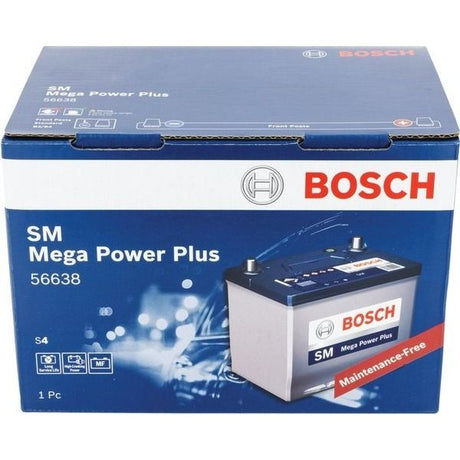 Bosch SM Mega Power Plus Car Battery 66AH - 56638 Auto Supply Master