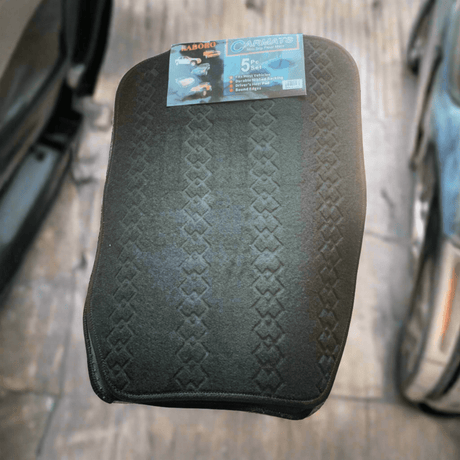 Carmats Black Textile 5 Pieces Non Slip Floor Mats Auto Supply Master