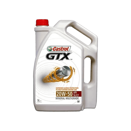 Castrol Conventional Engine Oil - GTX 20W-50 Auto Supply Master