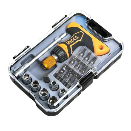 Ingco 24Pcs T-Handle Wrench Screwdriver Set - HKSDB0188 Auto Supply Master