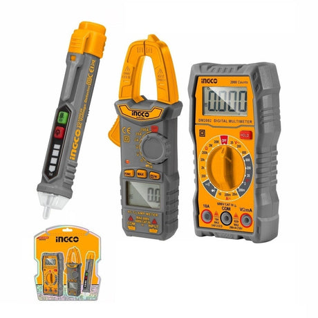 Ingco 3 Pieces Electrical Test Kit - DM3028 Auto Supply Master