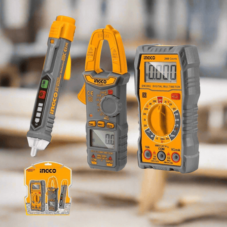 Ingco 3 Pieces Electrical Test Kit - DM3028 Auto Supply Master
