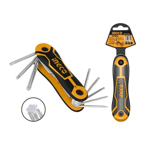 Ingco 8 Pieces Pocket Torx Keys - HHK14083 Auto Supply Master