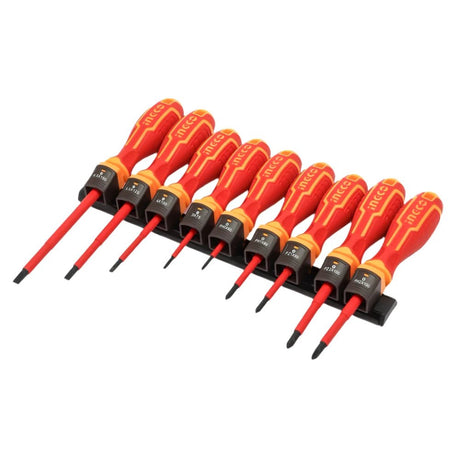 Ingco 9 PCS Insulated Screwdriver Set - HKISD0908 Auto Supply Master