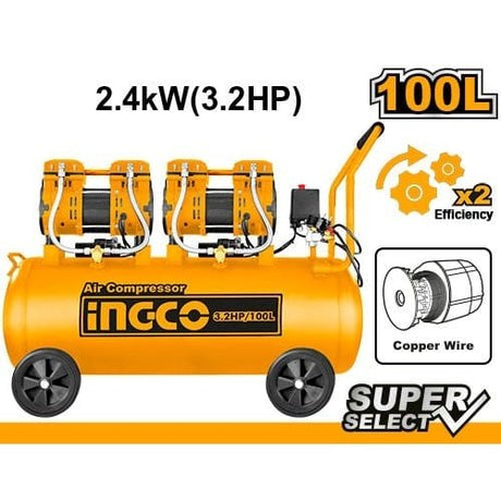 Ingco Air Compressor 3.2HP 100L - ACS2241001 Auto Supply Master