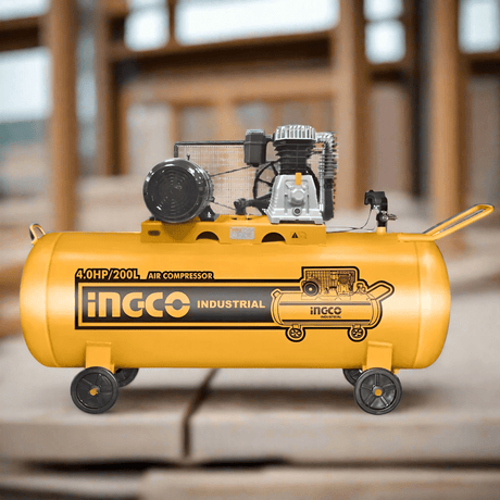 Ingco Air Compressor 5.5HP 200L - AC553001 Auto Supply Master