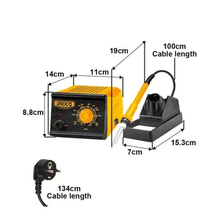 Ingco Electric Soldering Station 60W - SI016911 Auto Supply Master
