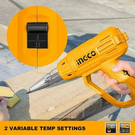 Ingco Heat Gun 2000W - HG200038 Auto Supply Master
