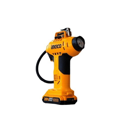 Ingco Lithium-Ion Cordless Auto Air Compressor With 20V Battery & Charger - CACLI2001 Auto Supply Master