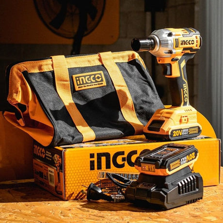 Ingco Lithium-Ion Cordless Impact Wrench - CIWLI2001 Auto Supply Master