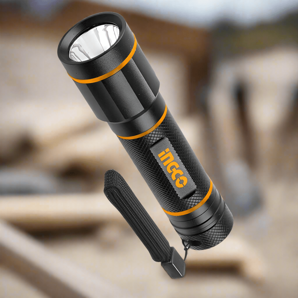 Ingco Waterproof LED Flashlight 250 Lumens - HFL013AAA58 Auto Supply Master