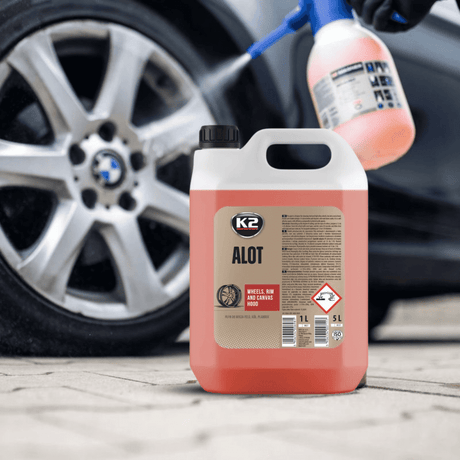 K2 Alot Wheel Rims And Canvas Hood Cleaner - 5L Auto SupplyMaster