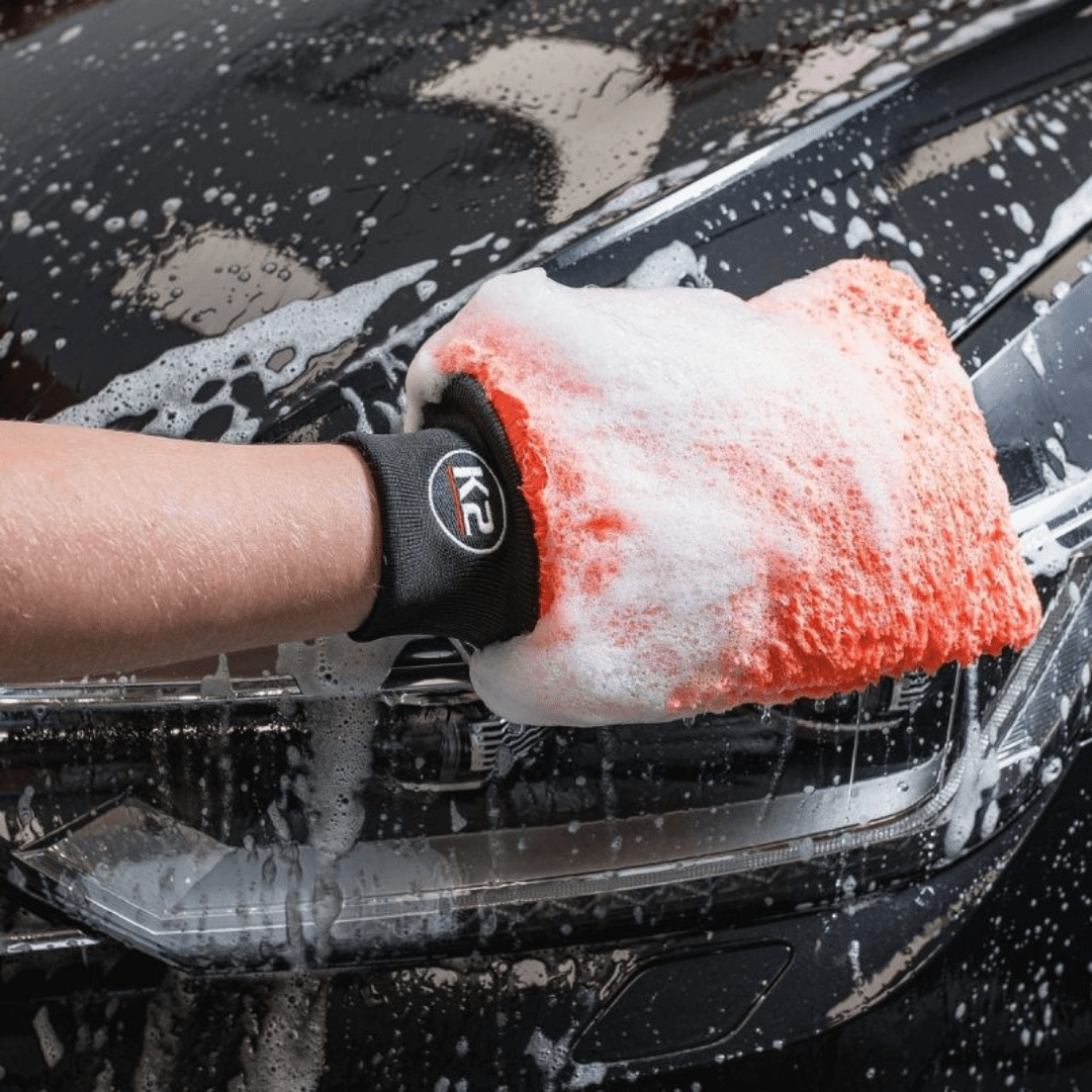 K2 Microfiber Car Wash Mitt Auto SupplyMaster