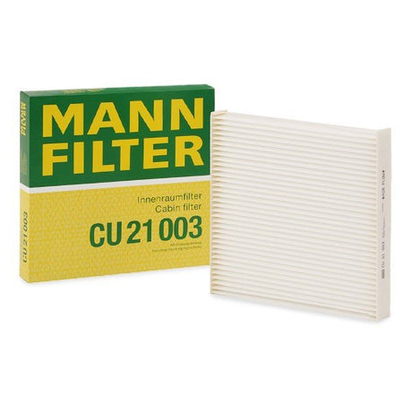 Mann Cabin Air Filter - Particulate Pollen Filter - CU 21 003 Auto Supply Master