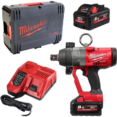 Milwaukee M18 FUEL™ Cordless 1″ High Torque Impact Driver 18V - M18 ONEFHIWF1-802X Auto Supply Master