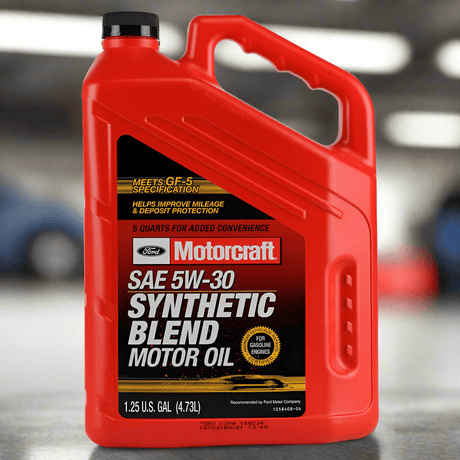 Motorcraft Synthetic Blend Motor Oil 5L - SAE 5W-30 Auto Supply Master