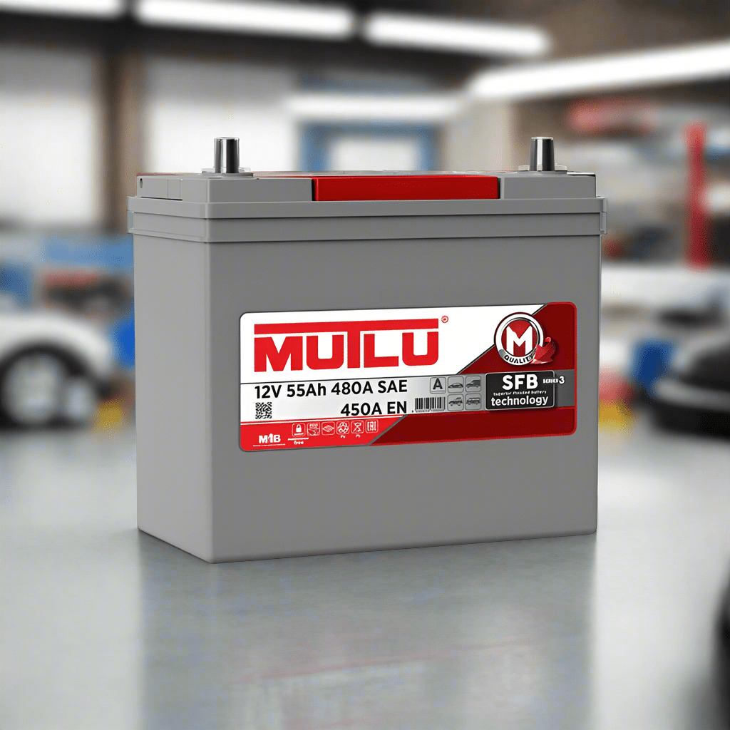 Mutlu 13 Plate Car Battery 55AH Auto Supply Master