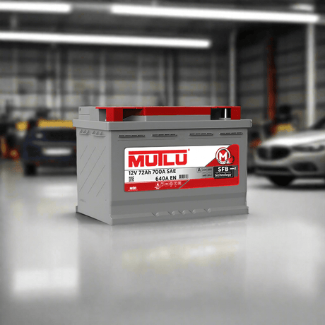 Mutlu 15 Plate Car Battery 72AH Auto Supply Master