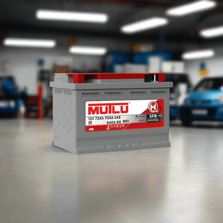 Mutlu 15 Plate Car Battery 72AH Auto Supply Master