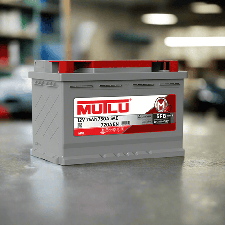 Mutlu 15 Plate Car Battery 75AH Auto Supply Master